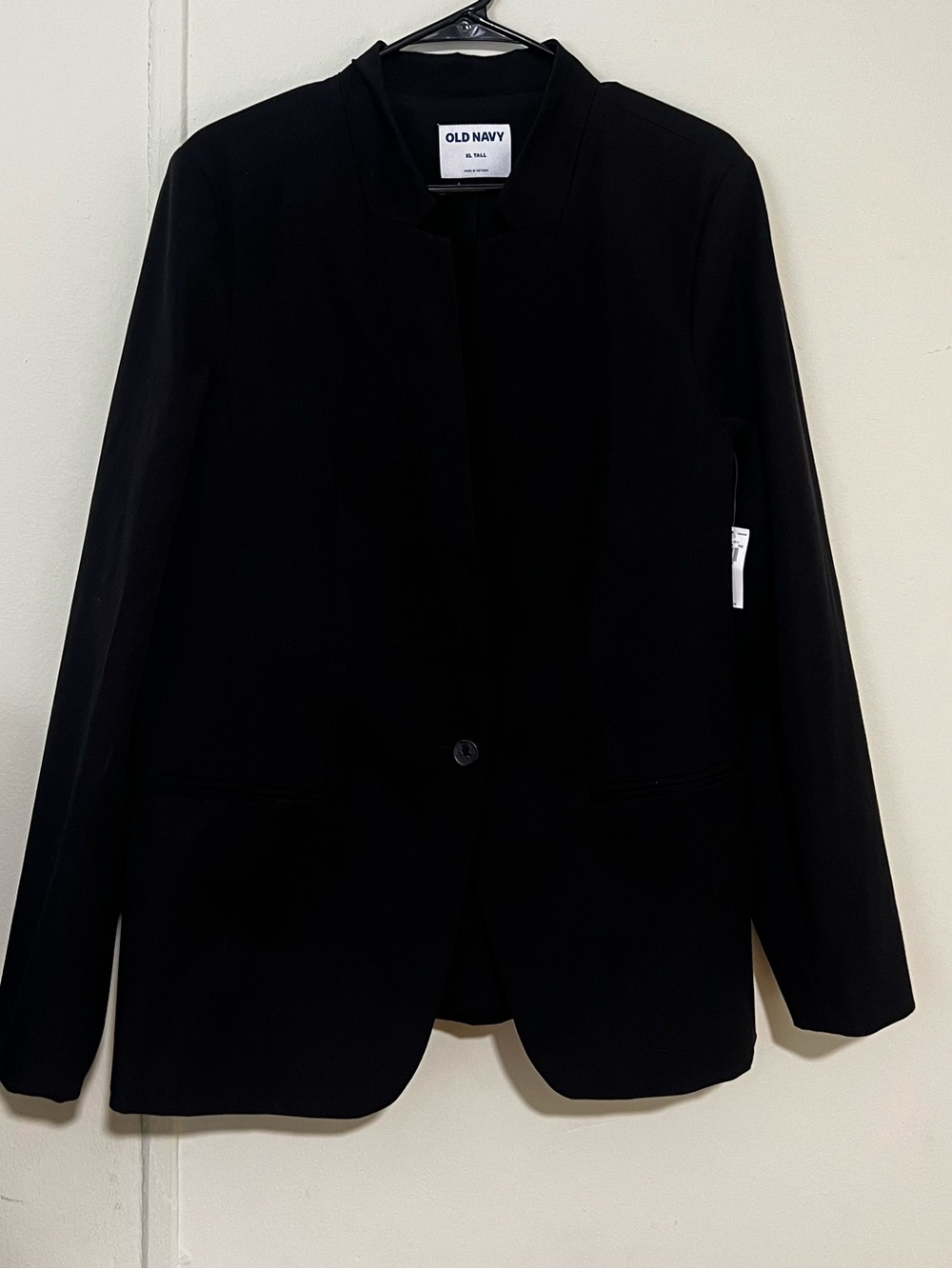 Old Navy Black Single-Button Women's Blazer